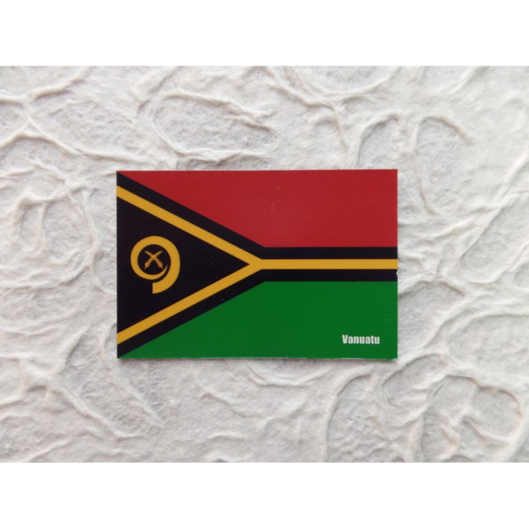 Aimant drapeau Vanuatu