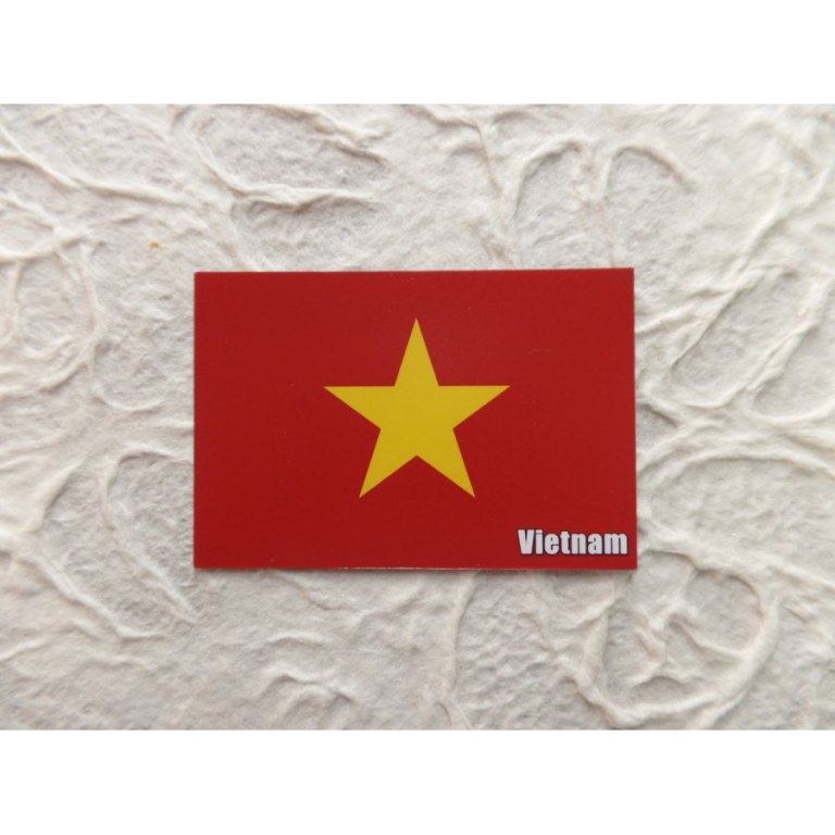 Aimant drapeau Vietnam