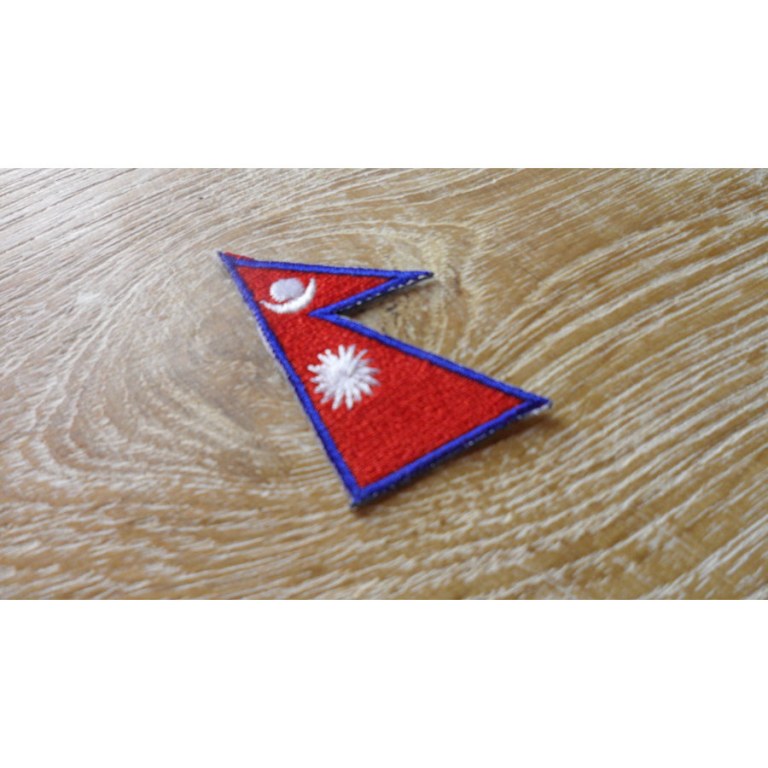 Patch petit drapeau népalais