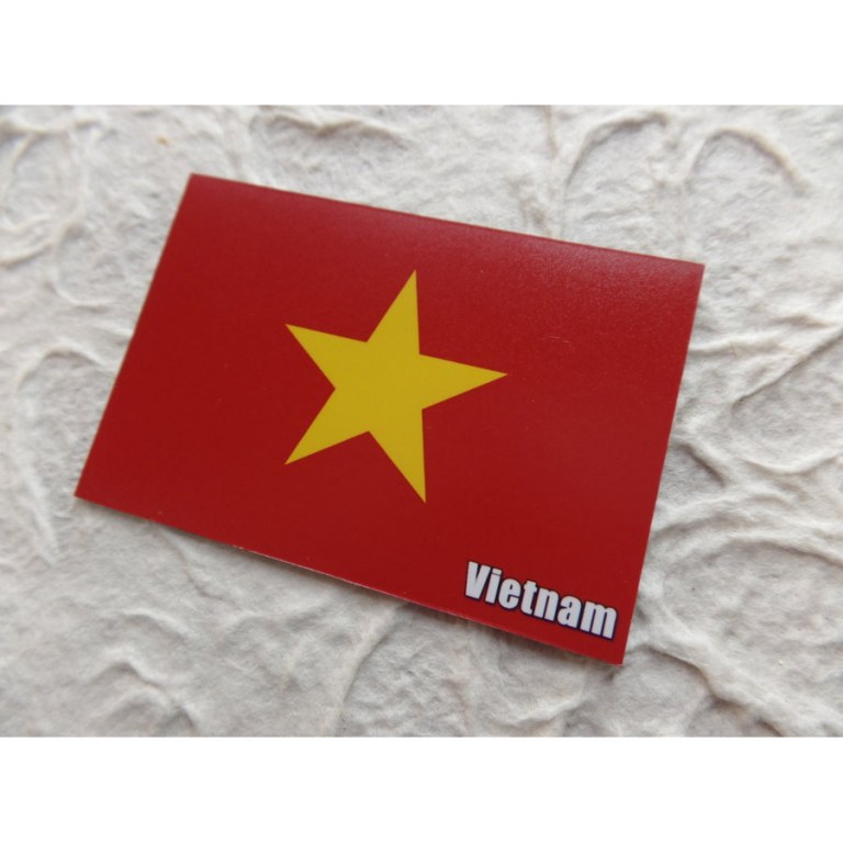 Aimant drapeau Vietnam