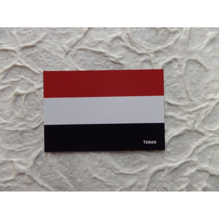Aimant drapeau Yémen