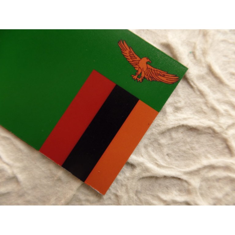 Aimant drapeau Zambie
