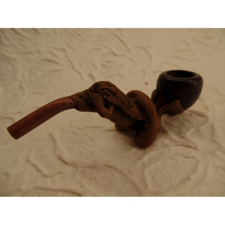 Pipe femme nue courbe