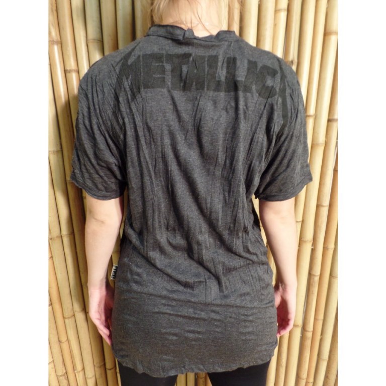 Tee shirt anthracite Métallica