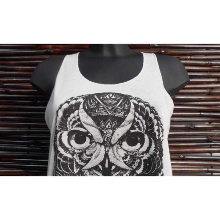 Débardeur femme hibou