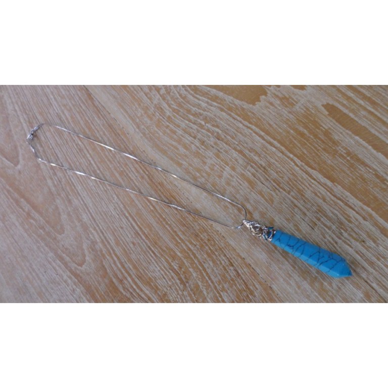 Pendule turquoise