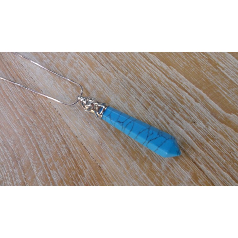Pendule turquoise
