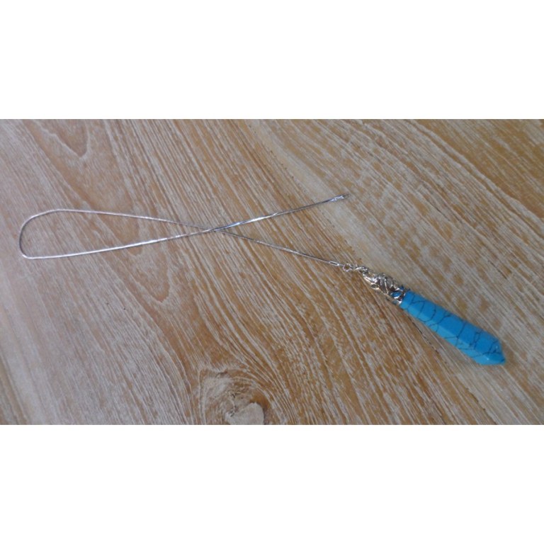 Pendule turquoise