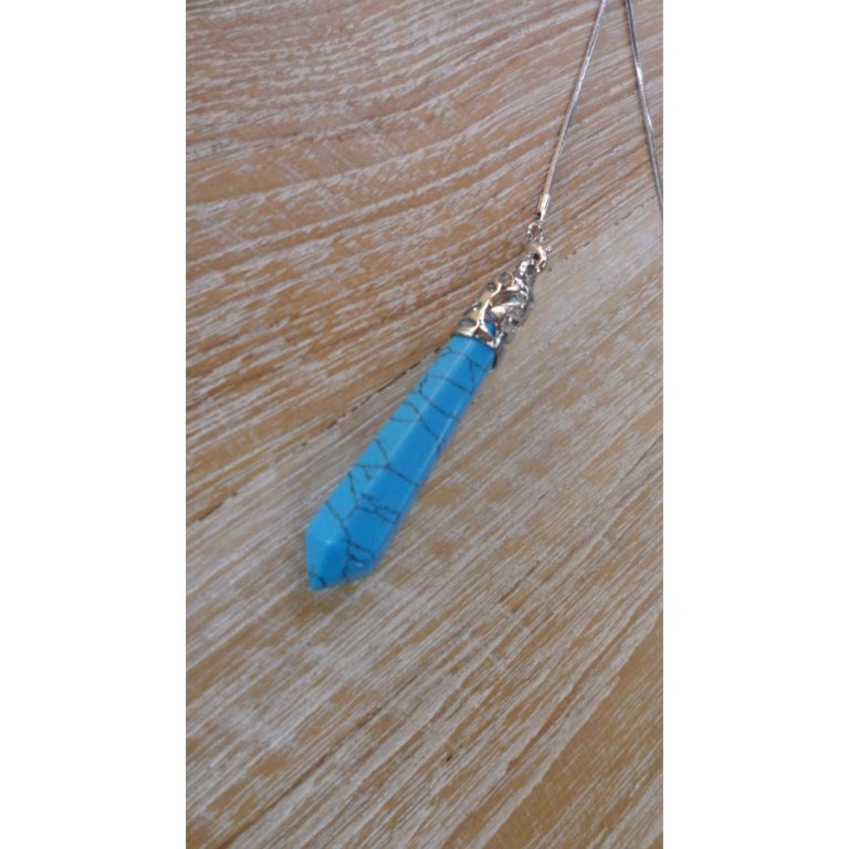 Pendule turquoise
