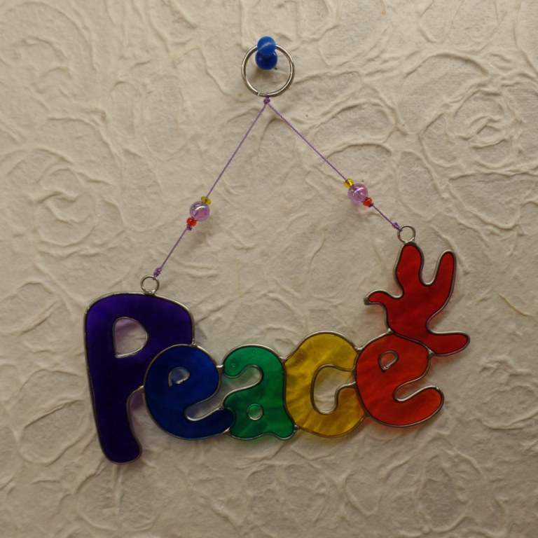 Suncatcher peace