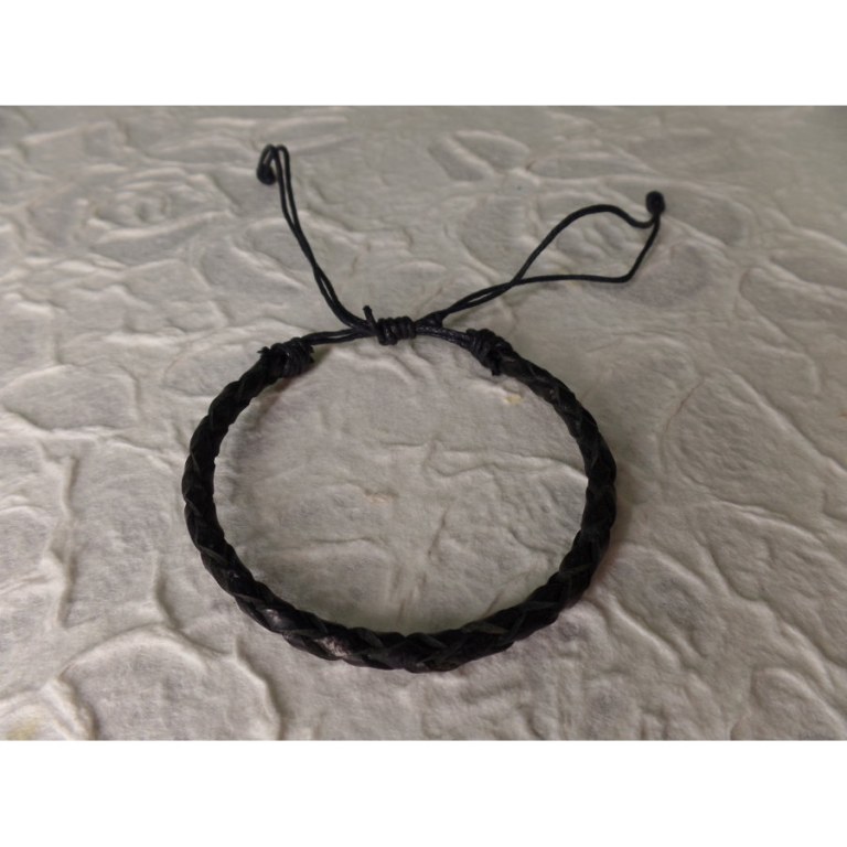 Bracelet bulat noir