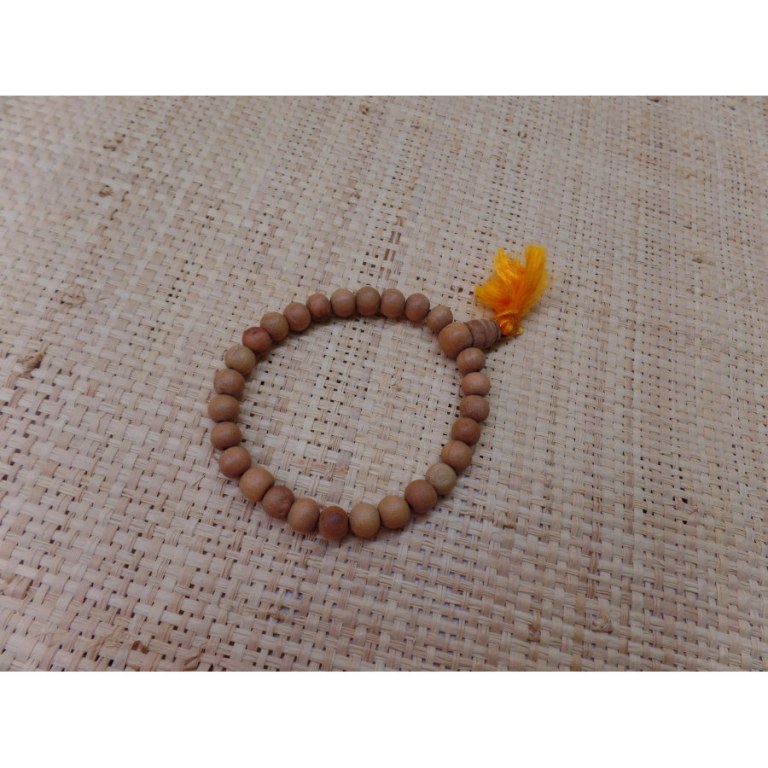 Bracelet mala bois de santal