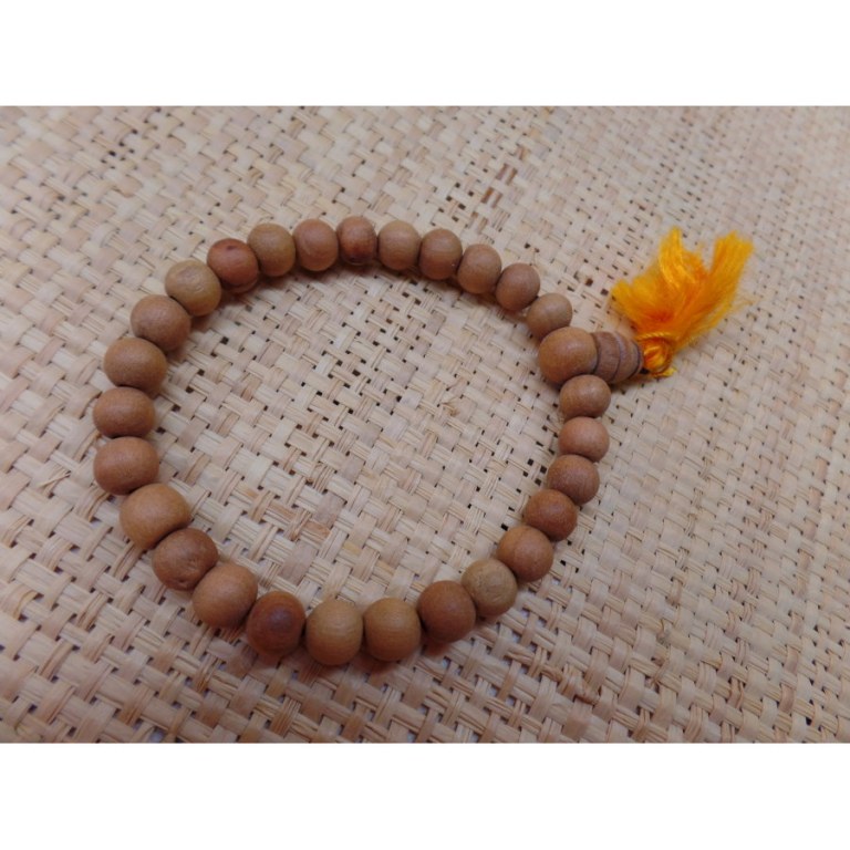 Bracelet mala bois de santal