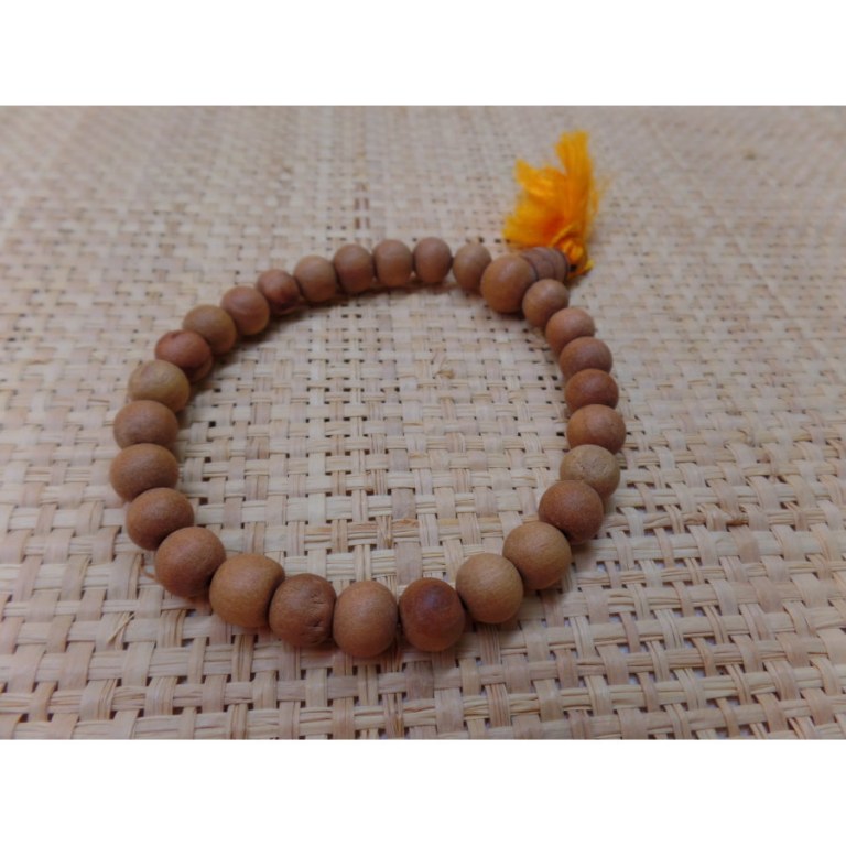 Bracelet mala bois de santal