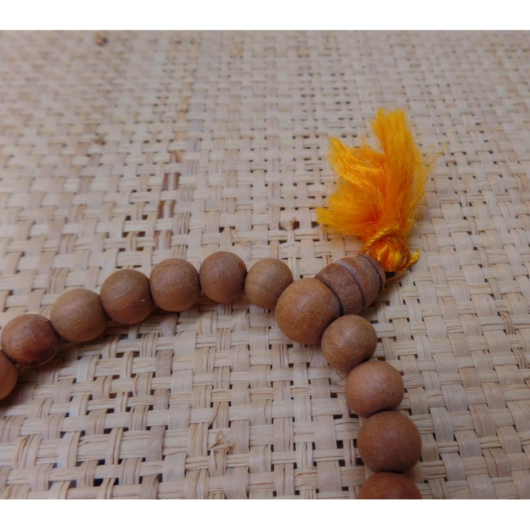 Bracelet mala bois de santal