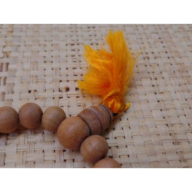 Bracelet mala bois de santal