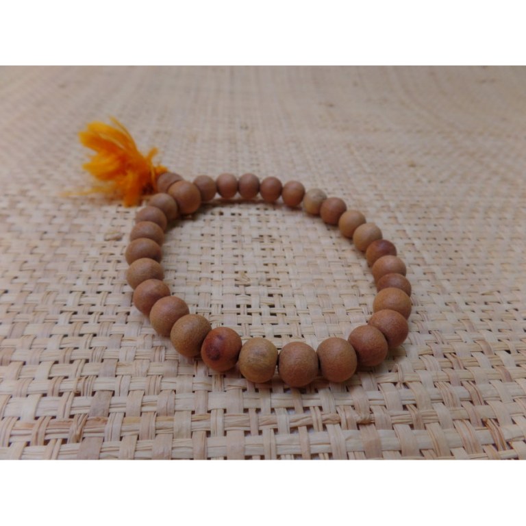 Bracelet mala bois de santal