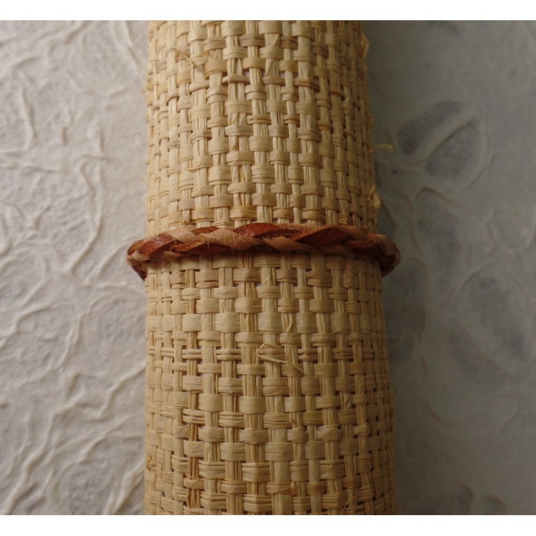 Bracelet bicolore bulat alezan/beige