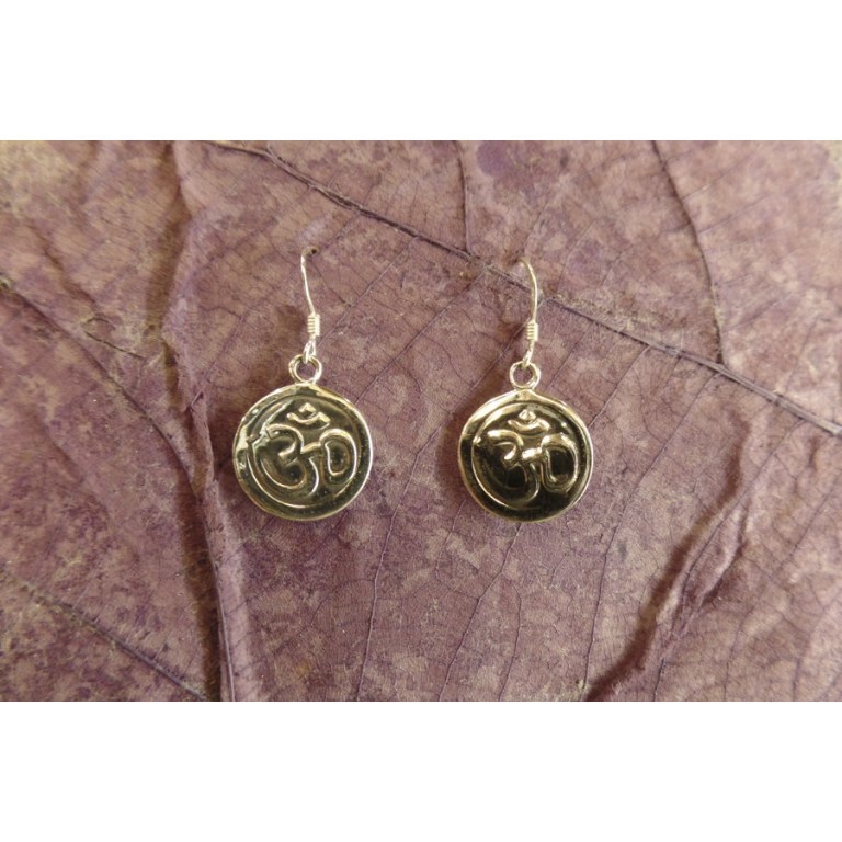 Boucles d'oreilles Aum