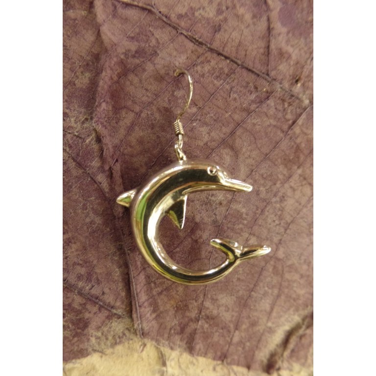 Boucles d'oreilles dauphins