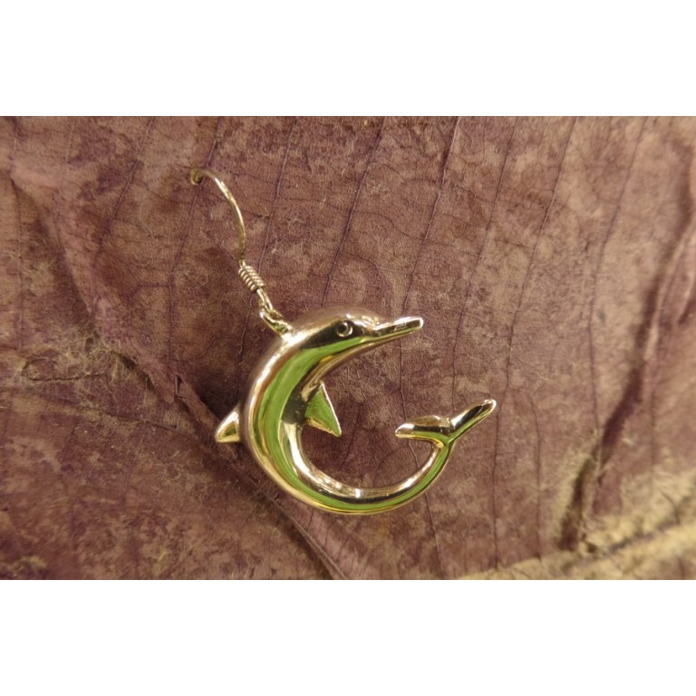 Boucles d'oreilles dauphins