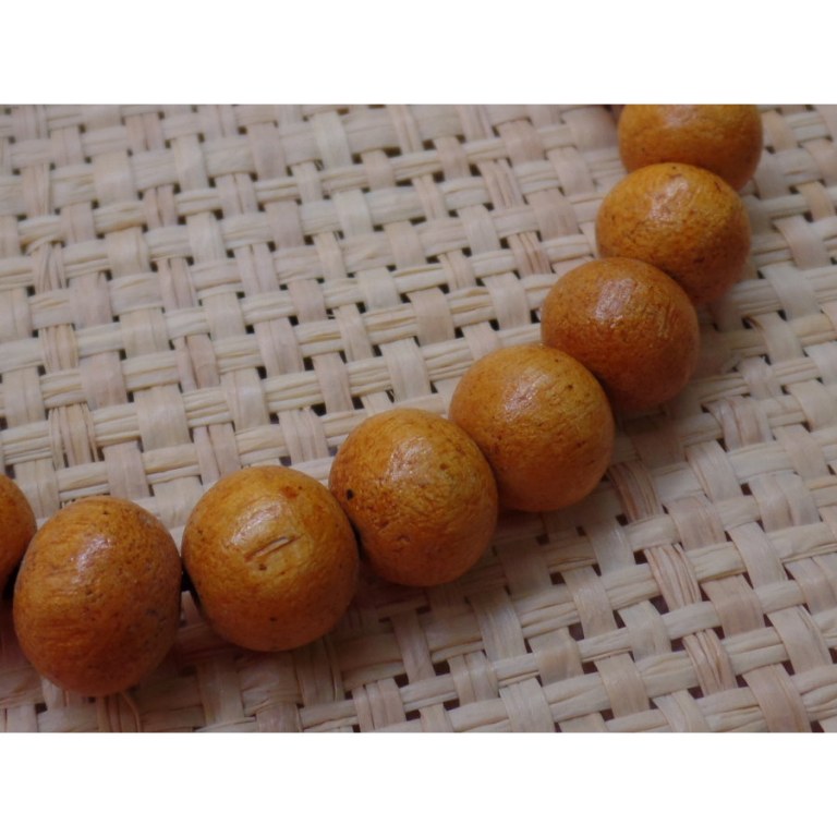 Bracelet mala bois de santal 22 perles