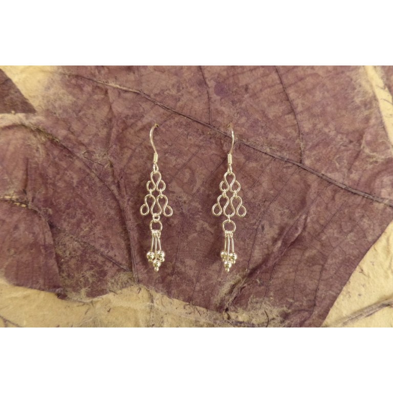 Boucles d'oreilles pampilles