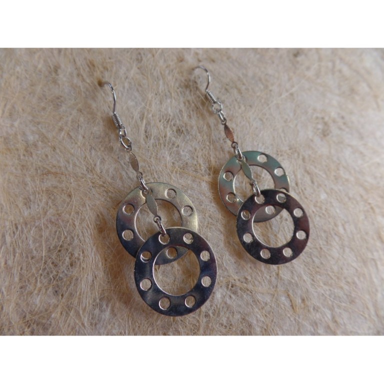 Pendants d'oreilles cercles