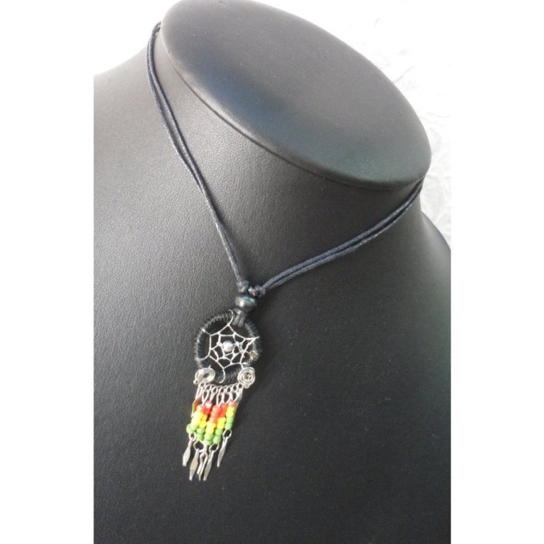 Collier attrape rêves iskwaaw rasta