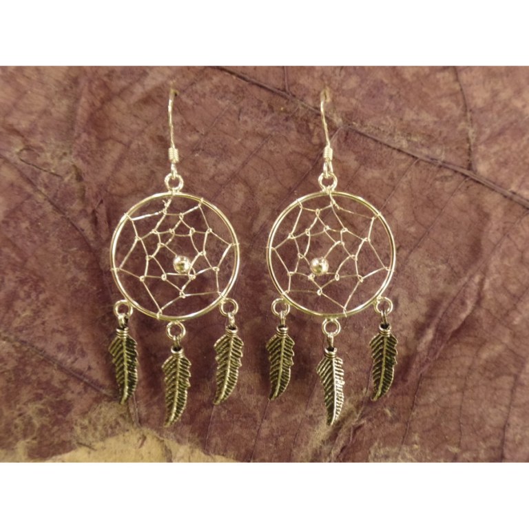 Boucles d'oreilles dreamcatcher