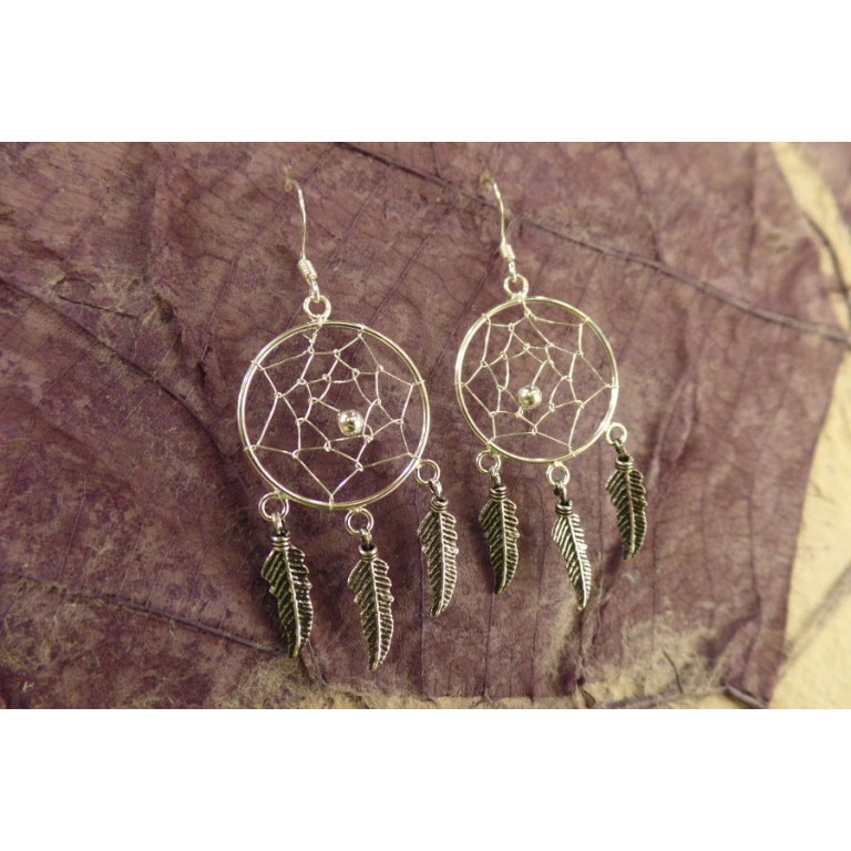 Boucles d'oreilles dreamcatcher