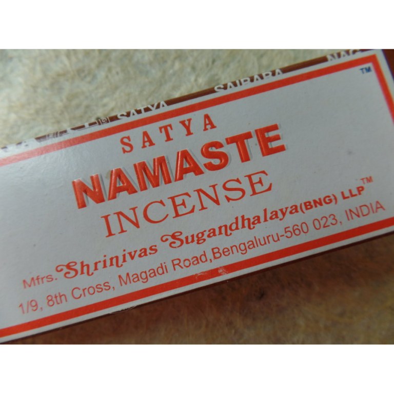 Encens namaste