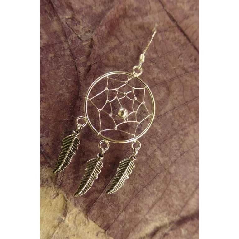 Boucles d'oreilles dreamcatcher