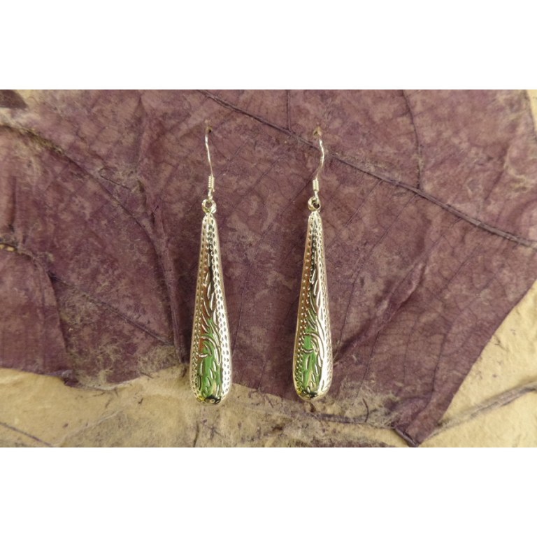 Boucles d'oreilles gouttelettes