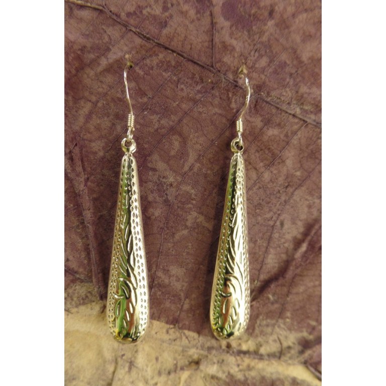 Boucles d'oreilles gouttelettes