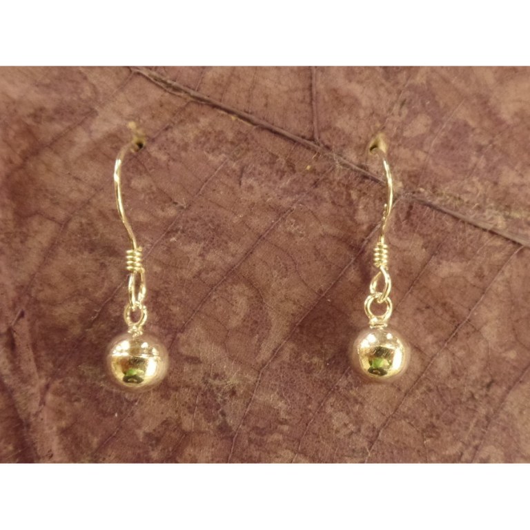 Boucles d'oreilles perle