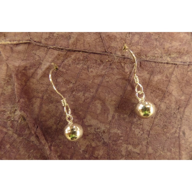 Boucles d'oreilles perle
