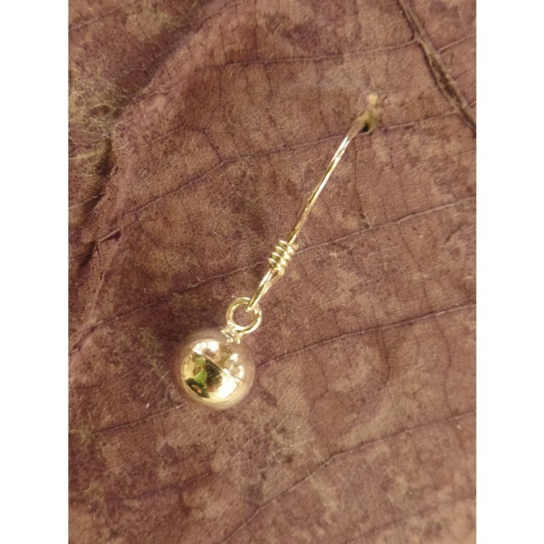 Boucles d'oreilles perle