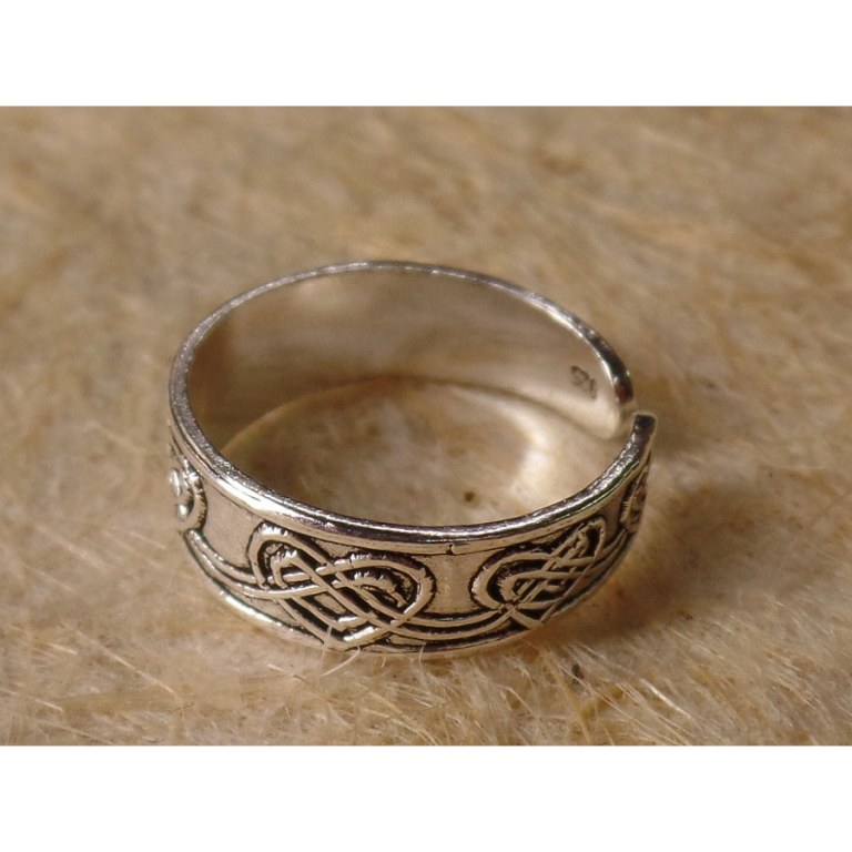 Bague d'orteil coeurs celtes