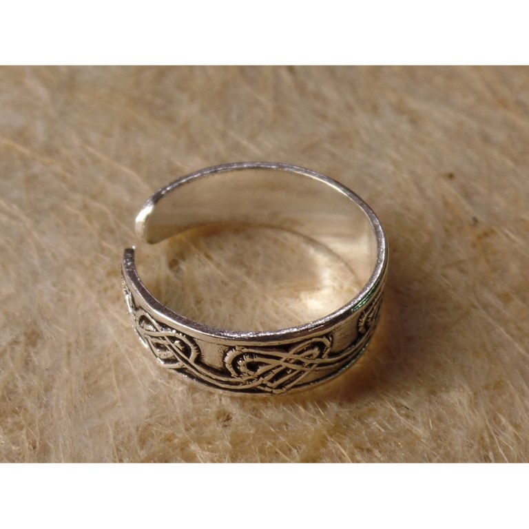 Bague d'orteil coeurs celtes