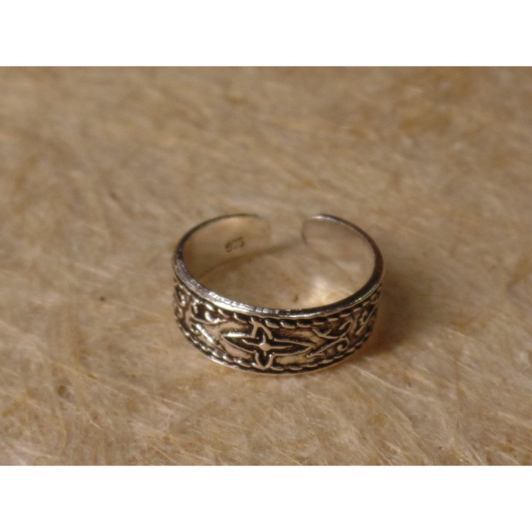 Bague d'orteil volutes