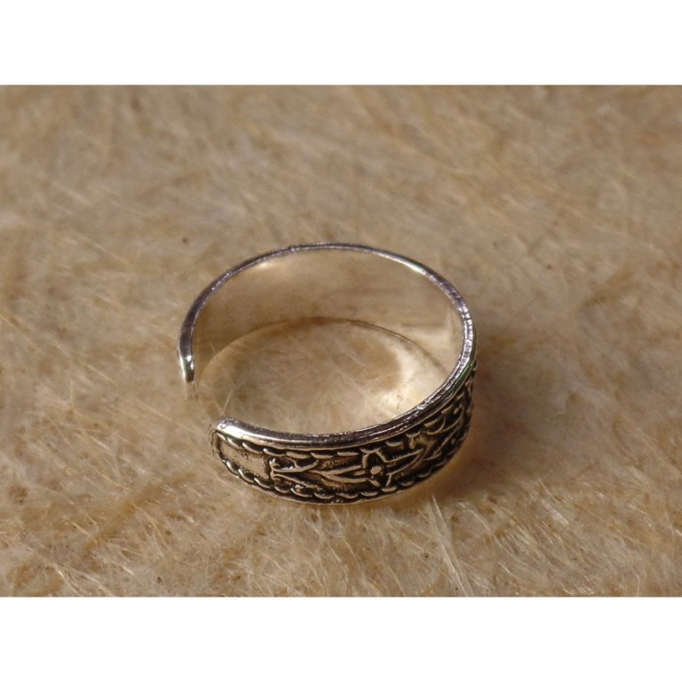 Bague d'orteil volutes