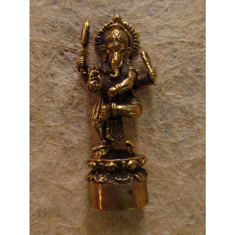 Miniature Ganesh et le serpent Kalinga 