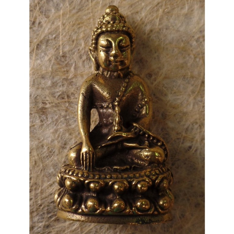 Miniature Bouddha médecin couleur bronze