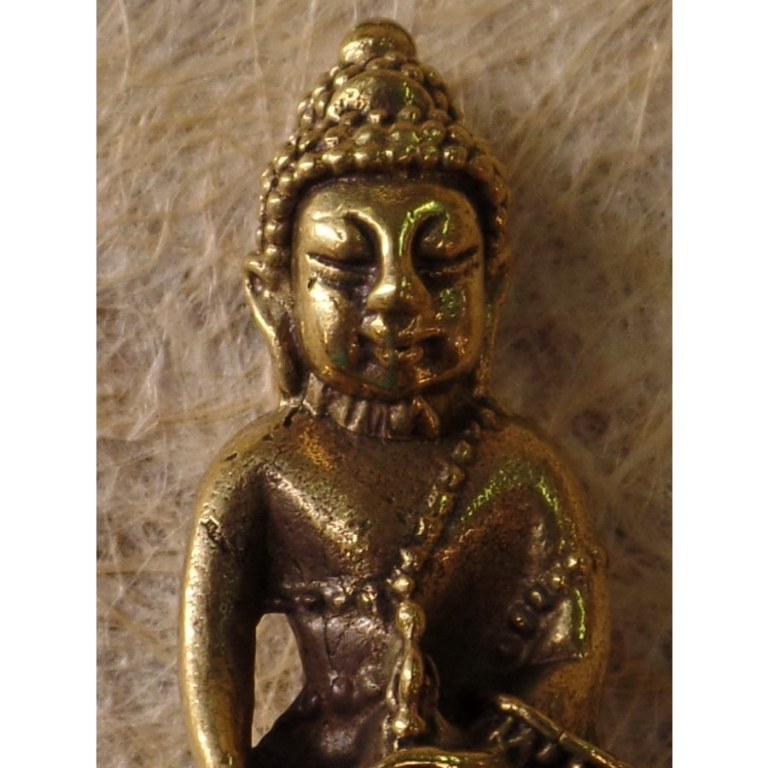 Miniature Bouddha médecin couleur bronze