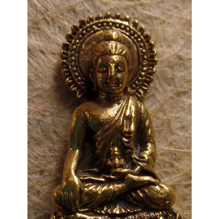 Miniature Bouddha médecin auréolé