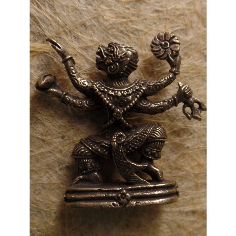 Miniature argentée Hanuman