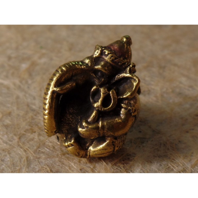 Miniature de Ganesh doré