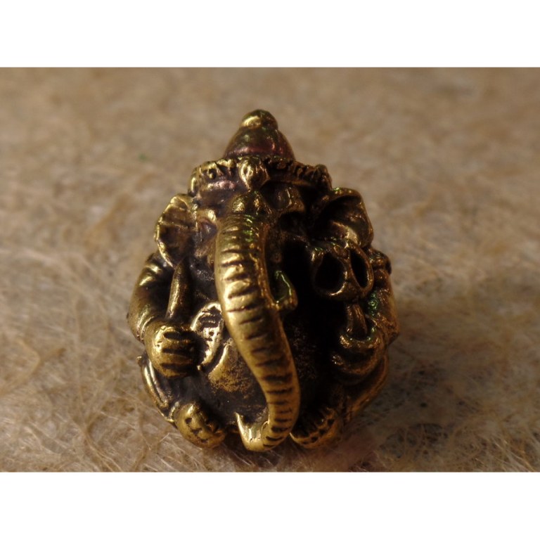 Miniature de Ganesh doré