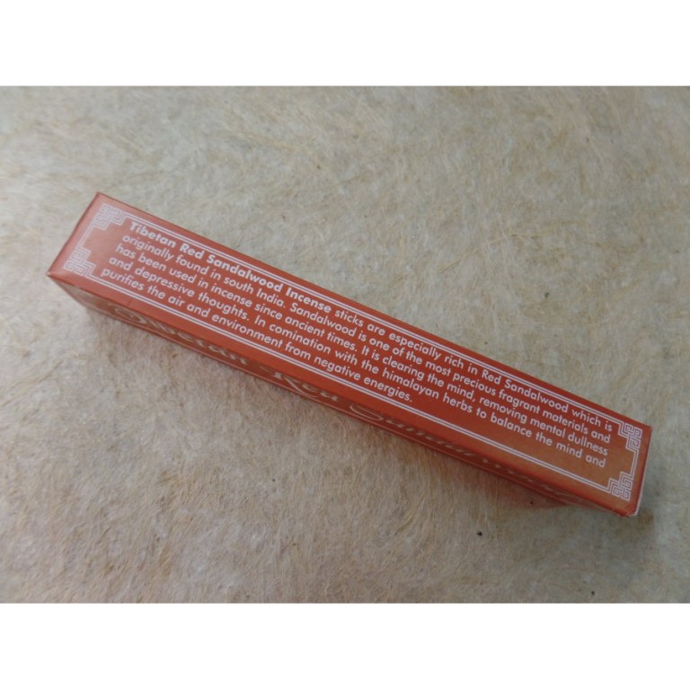 Encens tibétain bois de santal rouge